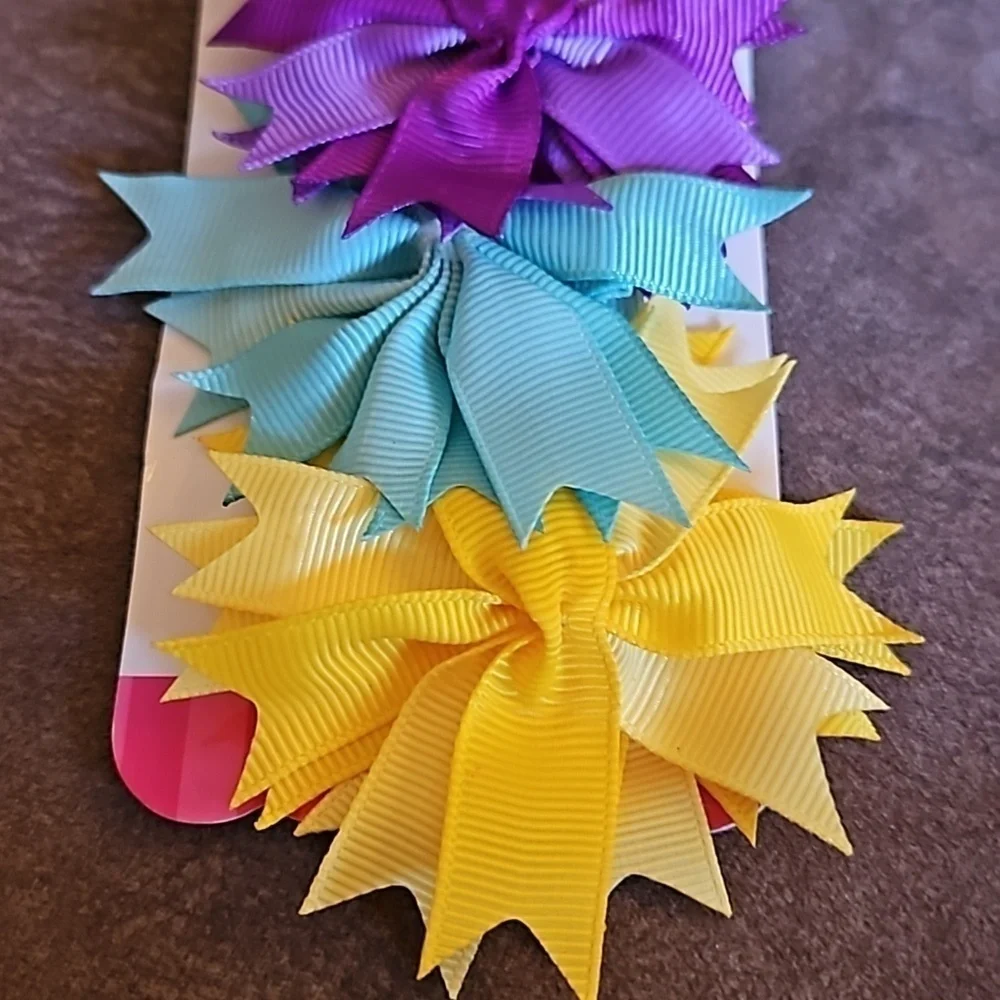 3/$30 GIMME Coquette Hair Bow Clips